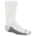 thumbnail image 2 of Fruit of the Loom Dual Defense Crew Socks for Boys, White, Sizes 3-9 (10-Pack), 2 of 5