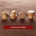 thumbnail image 6 of 150Pc Wine Cork T Shaped Cork Plugs for Wine Cork Wine Stopper Reusable Wine Corks Wooden and Rubber Wine Stopper, 6 of 7