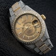 thumbnail image 2 of Pre-Owned Rolex Sky-Dweller 42MM 326933 Champagne Dial Diamond Bezel Two Tone Yellow Gold Full Diamond Oyster Bracelet, 2 of 8