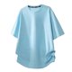 thumbnail image 5 of Blusa de Manga Corta Casual Suelto Deportes Respirable Hielo-Seda Mitad de Manga Cuello Redondo Top, 5 of 5