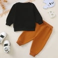 thumbnail image 4 of TOWED22 Baby Boy Clothes 3 6 12 18 24 Months 3T 4T 5T Fall Winter Outfit Embroidery Long Sleeve Romper Pants Set(Blazer,3-4 Y), 4 of 9
