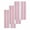 Pink gray, variant on Blue Gray Stripes Kitchen Dish Towels for Drying Dishes Set of 3, Contemporary Minimalist Abstract Lines Waffle Weave Microfiber Hand Tea Bathroom Towels Quick Dry & Absorbent Towel 12x12