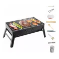 thumbnail image 1 of Asador Parrilla Carbón Portátil Plegable De Viaje Camping, 1 of 8