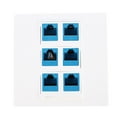 thumbnail image 1 of Panneaux de Patch Blancs 1Pcs 3.3x3.3in, 1 of 1