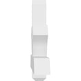 thumbnail image 3 of 60"W x 20"H x 4"D x 4"F, 8/12 Pitch, Redmond Architectural Grade PVC Gable Bracket, 3 of 8