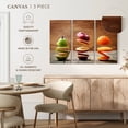 thumbnail image 5 of Elephant Stock Sliced Fruits Wall Art - Horizontal Multi Panel Canvas - Kitchen Wall Decor - Food And Drink Multi Panel - Beige And Green Decor - 33" x 20", 5 of 8
