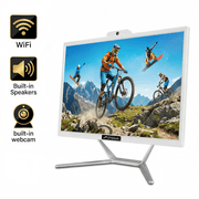 STGSivir All in One Desktop Computer, 22 Display, Intel Quad Core i5, 16G RAM, 512G SSD, WiFi 5, BT 5.0, Webcam, Win 11 Home