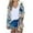 Blue, variant on Herrnalise Women's Summer Sweater Fashion Women Loose Long Sleeve Cardigan Coat Blouse Cardigan Sweaters for Women Lightweight 2XL