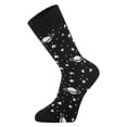 thumbnail image 5 of Whatever Socks, 6 Pair Funky Novelty Crew Socks, Casual Cotton Socks for Men or Women, 5 of 9