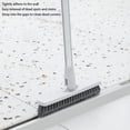 thumbnail image 3 of Tyidzon Cleaner Brush with Long Handle, V-Shaped Floor Scrub Brush Swivel Grout Brush Stiff Bristle Floor Grout Scrubber for Bathroom, Tile Line, Crevice, Kitchen, Wall, Deck, Garage, 3 of 5