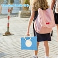 thumbnail image 5 of For iPad 9th 8th 7th Generation Case, Soft Silicone Drop Protection Rotating Kickstand with Shoulder Strap Pencil Holder Kids Friendly Lightweight Case for iPad 10.2" 2021/2020/2019, Darkblue, 5 of 6
