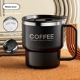 thumbnail image 4 of 400ml 304 Stainless Steel Insulated Coffee Mug with Lid & Handle – Double-Wall Travel Mug for Office, Camping & Daily Use, 4 of 6