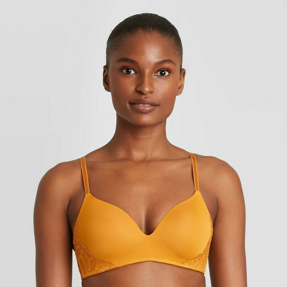 Womens Bliss Lightly Lined Wirefree Bra with Lace - Nepal