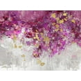 thumbnail image 2 of Robbins, Nikki 32x25 White Modern Wood Framed Museum Art Print Titled - Charmed Magenta, 2 of 4