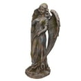 thumbnail image 3 of Alpine Corporation 31"H Old World Angel Statue with Mossy Finish, 3 of 5