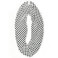 thumbnail image 2 of Wrapables® Dottie Infinity Acrylic Knit Scarf Circle Scarf, White/Black, 2 of 6