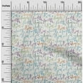 thumbnail image 2 of oneOone Cotton Poplin Purple Fabric Text Craft Projects Decor Fabric Printed By The Yard 42 Inch Wide, 2 of 5