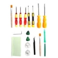 thumbnail image 1 of Kit de herramientas de reparación profesional con destornilladores desmontables, apto para consola de juegos Switch, 17 piezas, 1 of 14