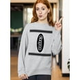 thumbnail image 2 of Halloween Crayon Shirt Costume For Teams Groups Crewneck Sweatshirt, 3XL, H. Grey, 2 of 6