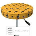 thumbnail image 4 of KLL Cute Dog Round Bar Chair Cushion Cover 14 inch ,Bar Stool Protector with Elastic, Soft Washable, 4 of 6