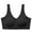 Black, variant on Plus Size Bras for Women Vest Strappy Women's Inner Fixed Cup Large Size Back Comfortable Large Bust Slimming Sports Bra Bras for Women 0XL
