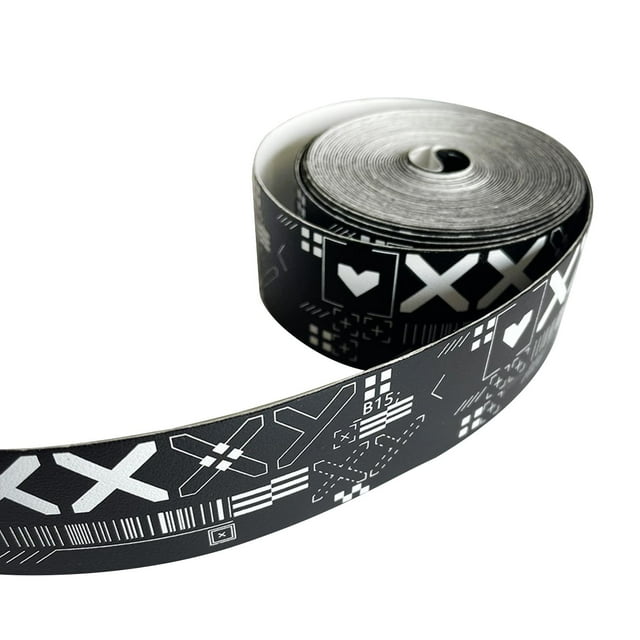 Cinta de protección de cabeza de raqueta de repuesto, ligera , negro, cinta protectora de raqueta de 5M para bádminton, kusrkot Cabeza de raqueta Pegatina