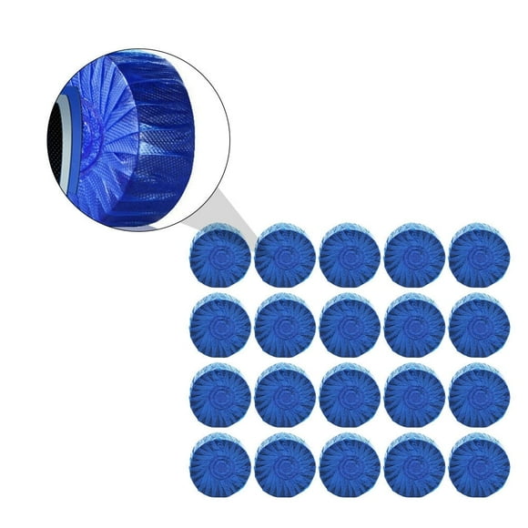 40 Pack Blue Toilet Bowl Cleaner Tablets