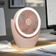 thumbnail image 3 of Outdoor Caming Fan Rechargeable Desk Fan For Bedroom, Battery Operated Outdoor Portable Camping Fan With Light, 3 Speed Adjustment Desk Fans Small Quiet For Office Home, 3 of 4