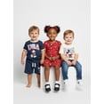 thumbnail image 5 of Disney Toddler Boys Mickey USA Graphic Tee and Shorts Set, 2-Piece, Sizes 12M-5T, 5 of 7
