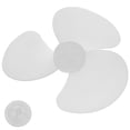 thumbnail image 1 of MOVTOTOP Plastic Fan Blades Replacement Part for Standing Pedestal Fan Table Fan Repair Transparent Summer Use, 1 of 8