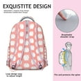 thumbnail image 5 of Pig Themed Commuter Backpack - Spacious School Bag for Students & Professionals, Water-Resistant Fabric, Comfortable Straps, Pig Design for Everyday Use, 5 of 6