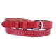 thumbnail image 3 of Cinturón de mujer 2,3cm y correas Agujeros de cinturón de material cuero Cinturón de material cuero Cinturón de jeans con hebilla, para mujeres rojo, 3 of 7