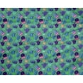 thumbnail image 5 of oneOone Georgette Viscose Fabric Leaves & Floral Block Print Fabric BTY 42 Inch Wide, 5 of 5