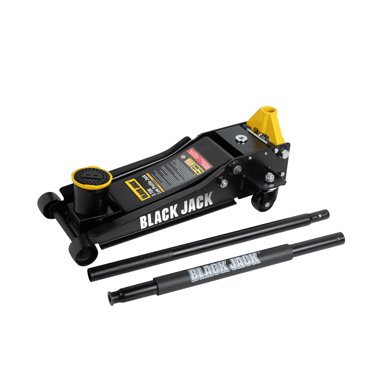Black Jack - T830026W Low Profile Garage Jack with SUV Adapter, 3
