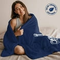 thumbnail image 5 of Throw Blanket for Couch Anchor Nautical Soft Fleece Flannel Blankets Cozy Lightweight Blanket for Home Sofa Living Room Navy Blue Bed Throws 40" x 50", 5 of 9