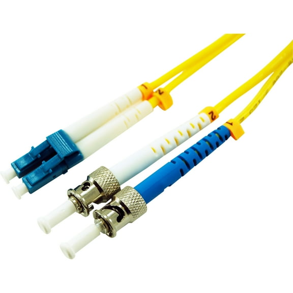 Comprehensive 2M LC TO ST SM 9/125 Micron Duplex Single Mode