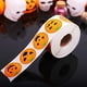 thumbnail image 5 of 500 Uds pegatinas redondas de calabaza de Halloween calcomanías para decoración de fiesta bolsa de dulces regalos pegatinas sobre, 5 of 5