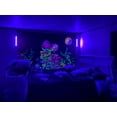 thumbnail image 5 of Black Light Bar 10W 1ft LED Blacklight for Fluorescent Tapestry Poster Body Paint Glow Party UV Strip Lights for Cabinet and Display Magnetic  2 Pack, 5 of 5