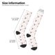 thumbnail image 2 of Fotbe Heart Panda Calcetas Divertidas Estampadas para Hombre y Mujer, Calcetas de Algodón hasta la Rodilla para Caminar, Correr, Enfermería y Embarazo, 2 of 6