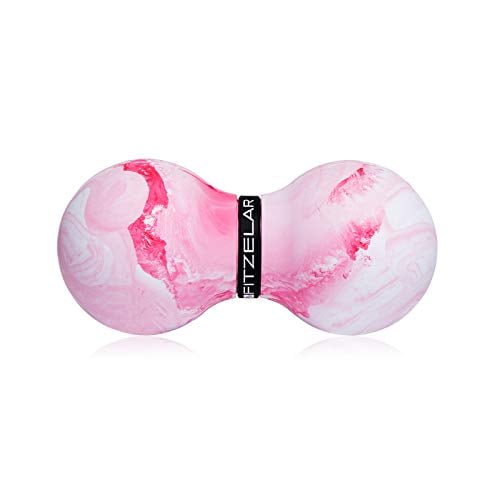 Pelota de masaje FITZELAR Double Lacrosse para liberación miofascial
