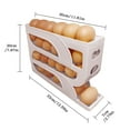 thumbnail image 3 of weibbin Boîte de Rangement pour Ufs Type Coulissant Boîte pour Ufs Réfrigérateur Porte Latérale Quatre Couches Machine à Rouler Automatique Comptoir de Cuisine Boîte de Rangement pour Ufs, 3 of 6
