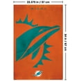 thumbnail image 3 of NFL Miami Dolphins - Logo 25 Wall Poster, 22.375" x 34", 3 of 5