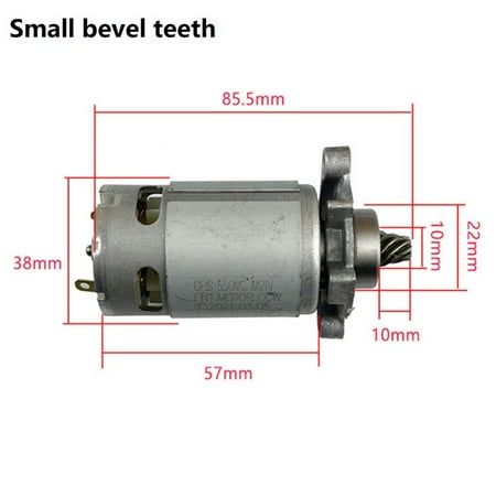

BAMILL RS550 DC Micro Motor 21V 27000RPM 8Tooth for Electric Drill / Screwdriver