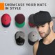 thumbnail image 2 of Gancho para sombrero de montaje en pared, soporte adhesivo sin perforaciones para gorra de béisbol para el hogar y el dormitorio, nuevo, 2 of 4
