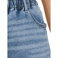 thumbnail image 5 of Terra & Sky Women's Plus Size Paperbag Waist Jeans, 5 of 5
