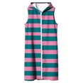 thumbnail image 4 of Lmnyox Long Hooded Vest for Women Sleeveless Zip Up Casual Jacket Coat Fashion Side Slit Vest Outerwear, 4 of 6