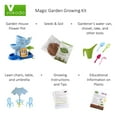 thumbnail image 3 of Vokodo Kids Magical Garden Growing Kit Includes Everything You Need Tools Seeds Soil Flower Plant Tree Interactive Play Fairy Toys Inspires Horticulture Learning Great Gift For Children Girls Boys, 3 of 5