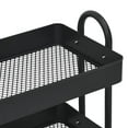 thumbnail image 5 of vidaXL 3-Tier Rolling Kitchen Storage Utility Cart Modern 1-Count, 5 of 7