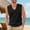 Black, variant on BELTNOV Men's Casual V Neck Sleeveless Tank Top Lightweight Breathable Cotton Cut Off Base Layer Undershirt for Lounge Daily Wear White