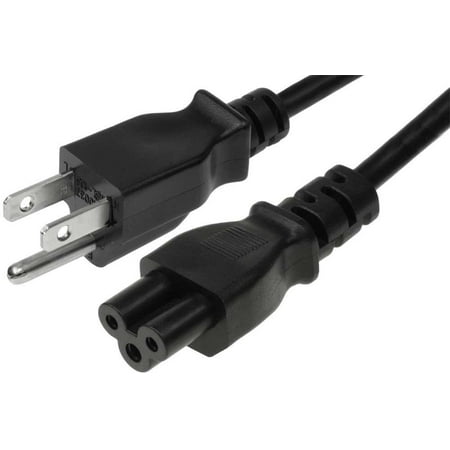 OMNIHIL Universal (15FT) 3 Prong 3 Pin Power Cord (IEC-60320 IEC320 C5 to NEMA 5-15P) 18AWG - Up to 500W Max Power- UL Listed (Compatible with Many (Best Pin Up Models)